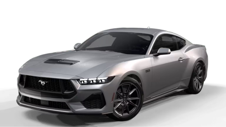 2024 Ford Mustang GT Premium Fastback Exterior - Iconic Silver Metallic